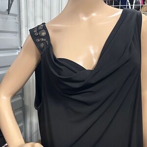 Long Tall Sally Black Midi Dress